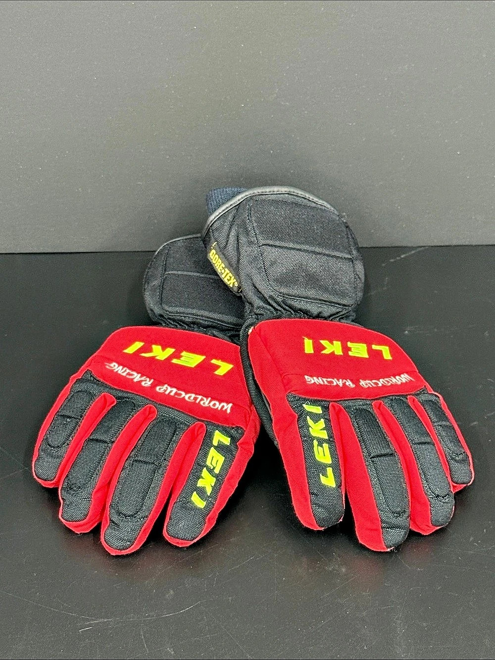 LEKI Worldcup Racing Kids Ski Gloves Size 4.5 GORE-TEX Thinsulate NWOT